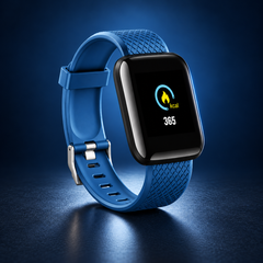 Heart Rate & Step Counter Watch